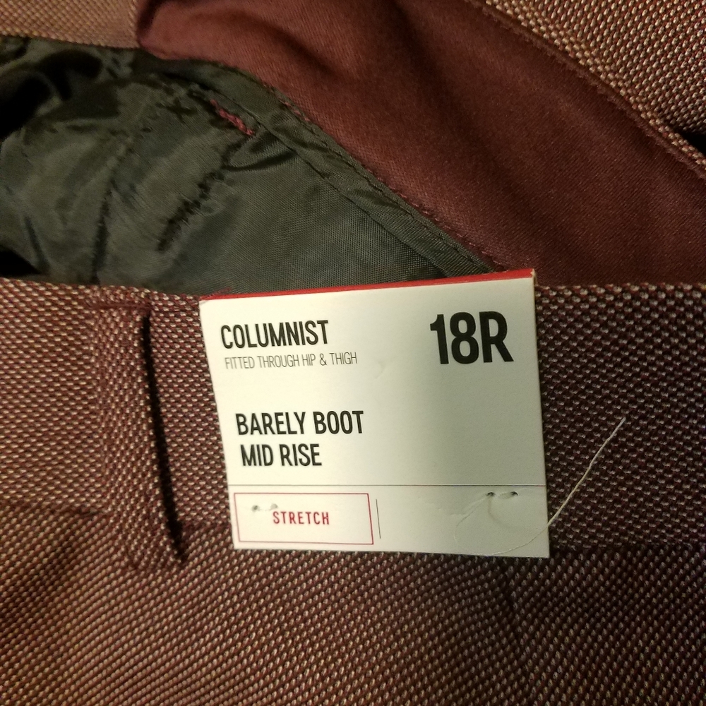 Express Mid-rise Birdseye Body Boot Columnist